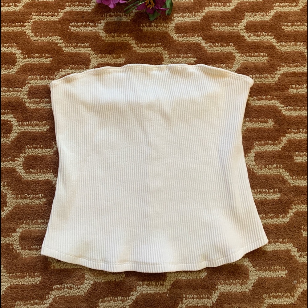 White tube top